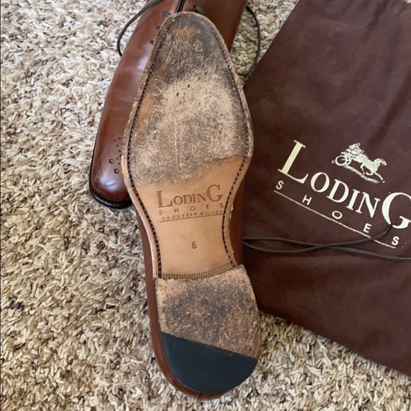 Size 6 Men’s Loding Dress Shoes w/tree shoes main image 6